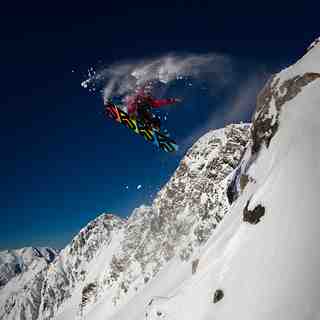 Big Air at Temple Basin