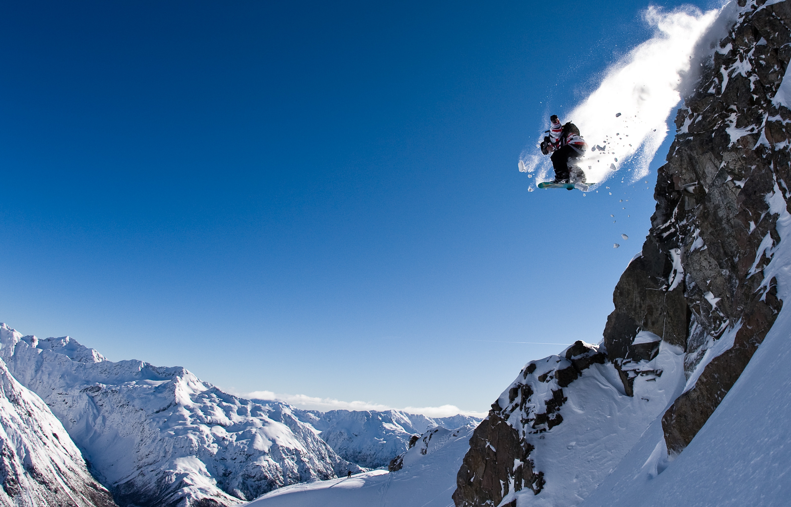 Air in Bill's Basement - Temple Basin Ski Area. Johnny McCormack