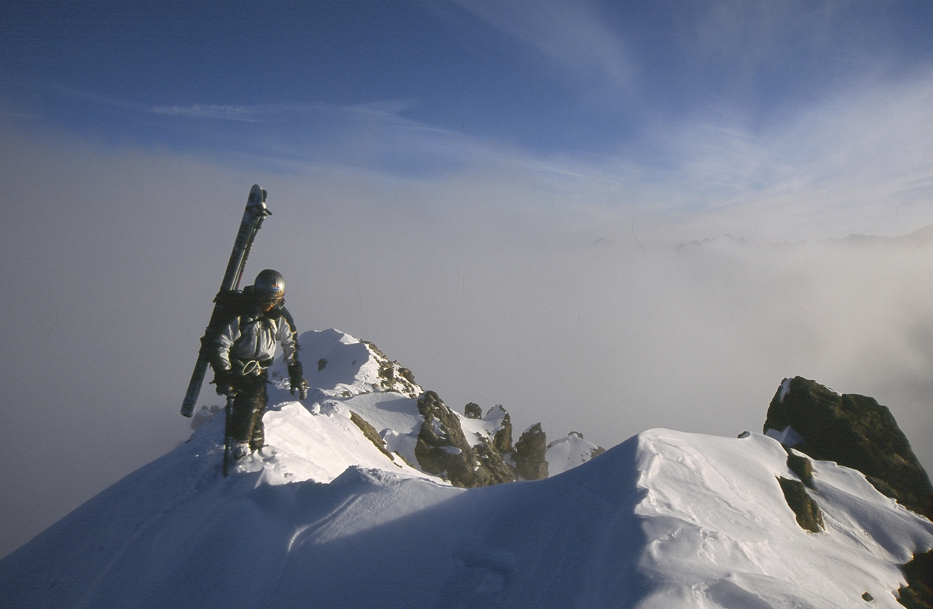 Heading to Extreme Terrain. Steve Eastwood, Temple Basin