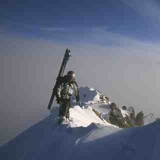 Heading to Extreme Terrain. Steve Eastwood, Temple Basin