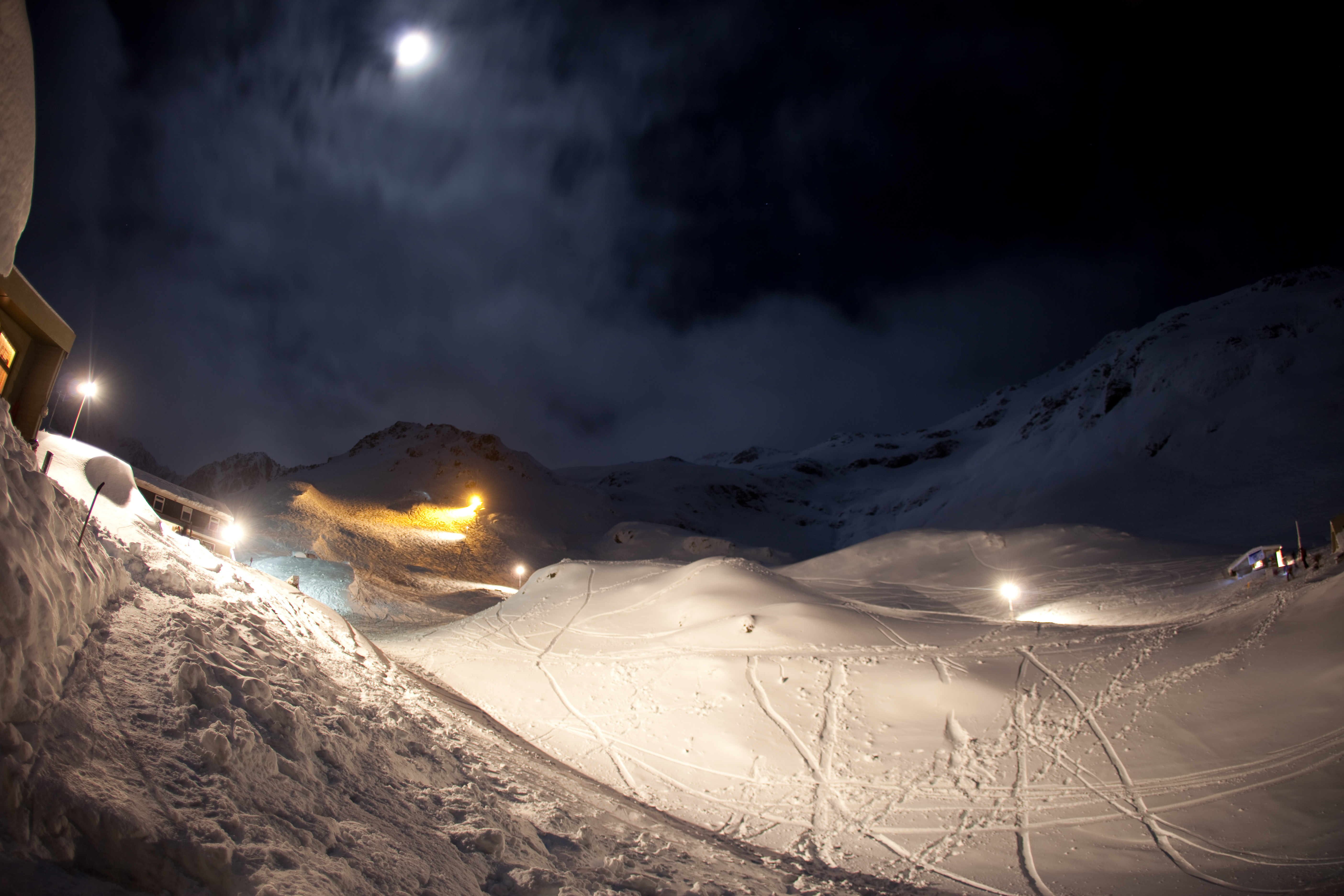 Temple Basin at Night