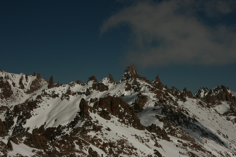 Nevada en Frey con FreshTracks, Cerro Catedral