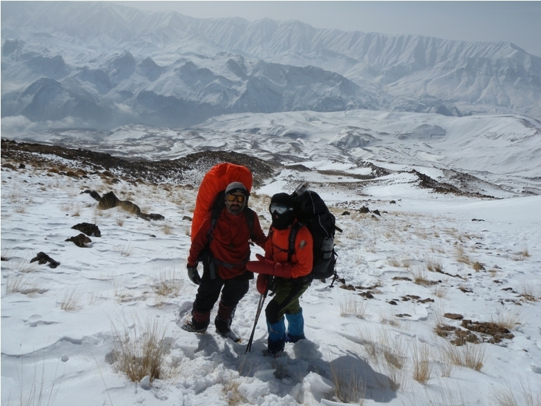 Ali Saeidi NeghabeKoohestaN, Mount Damavand