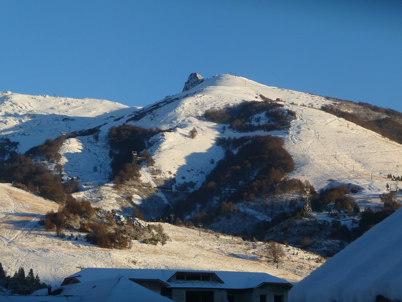 Views of Cerro Catedral from Galileo Boutique Hotel