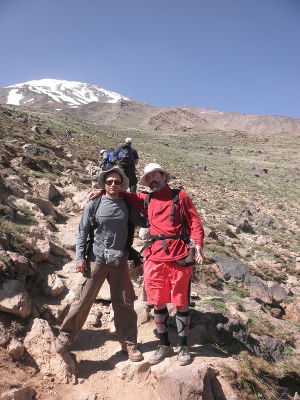 Ali Saeidi NeghabeKoohestaN, Mount Damavand
