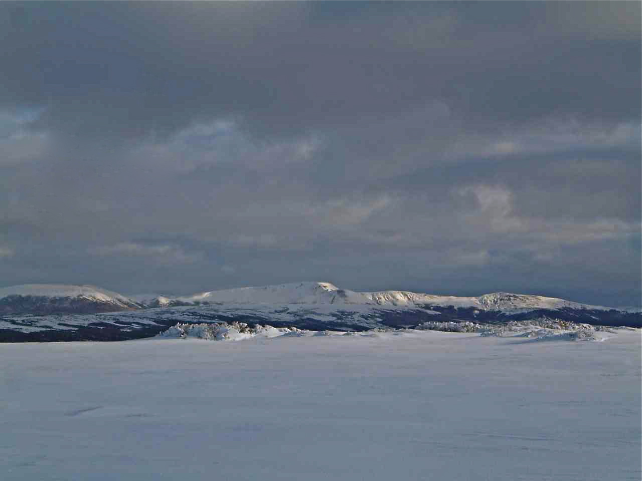 Vista Tres Morros - Ski Nordico, Cerro Mirador