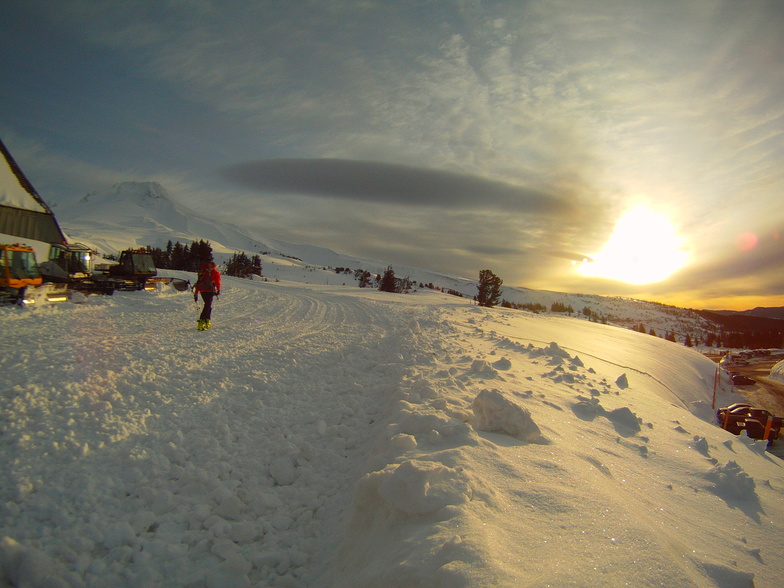 Sunrise hike, Timberline