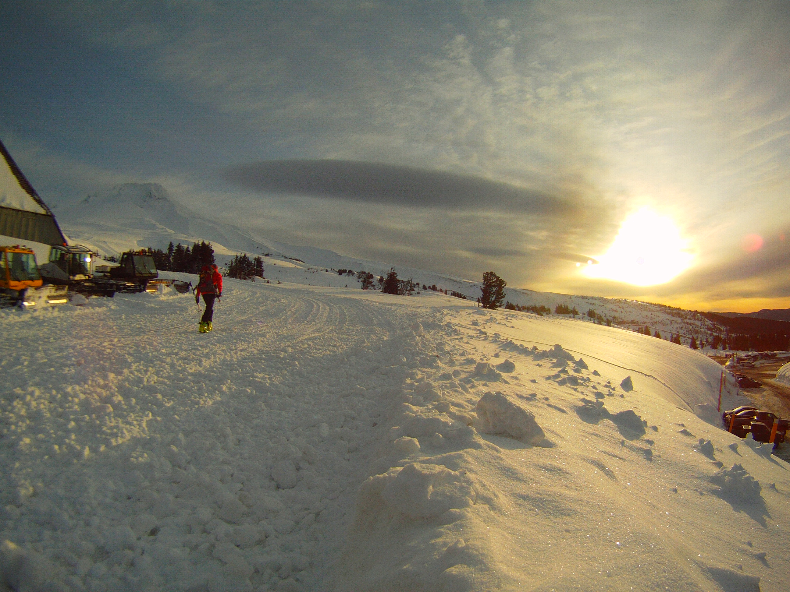 Sunrise hike, Timberline