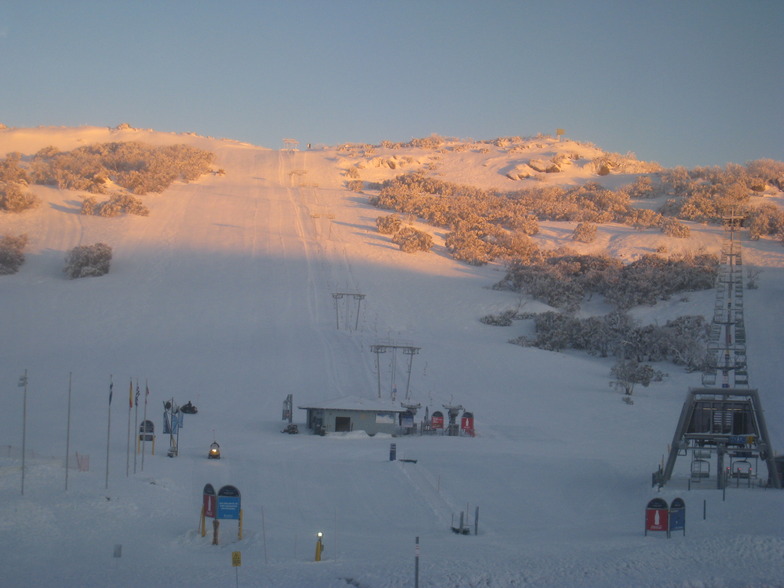 Our front yard Smiggin Holes, Perisher