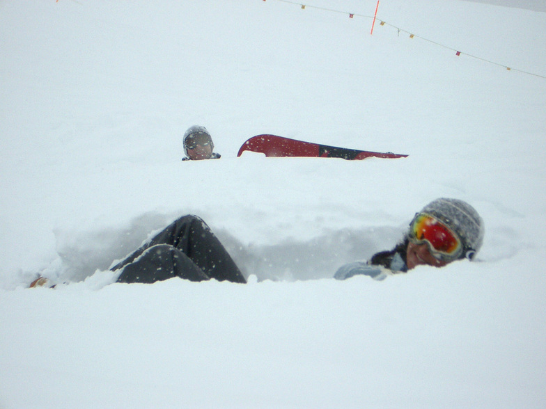 How much snow? Verbier 2005