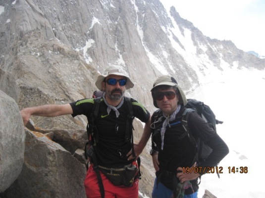 Ali Saeidi NeghabeKoohestaN, Mount Damavand