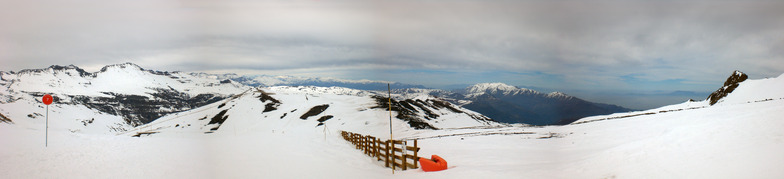 Topo do Valle Del Inca, Valle Nevado