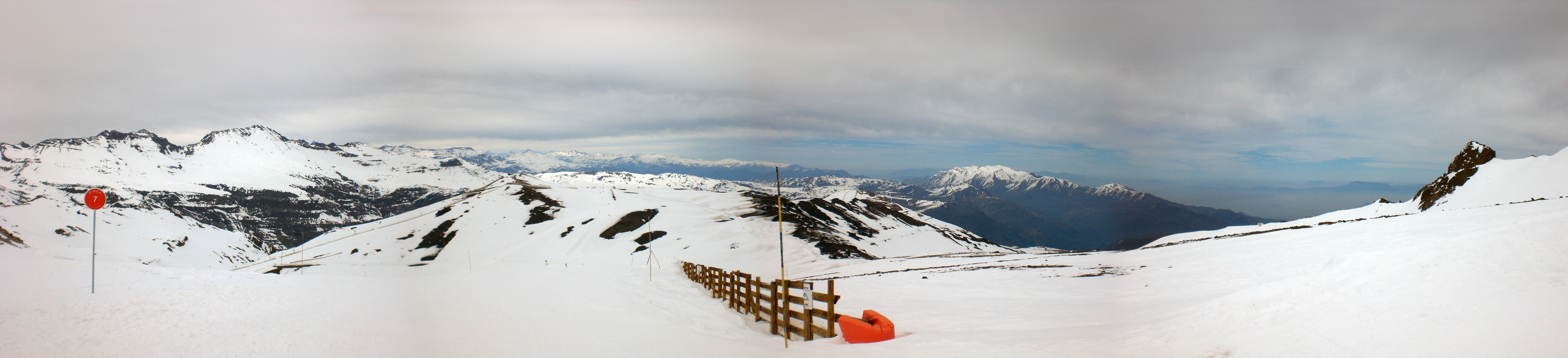 Topo do Valle Del Inca, Valle Nevado