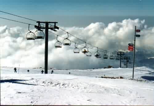 Faraya-mzaar,lebanon, Mzaar Ski Resort