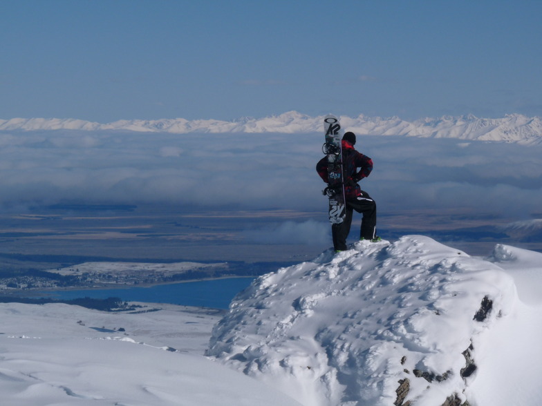 Tekapo from Dobson West RIdge, Mount Dobson
