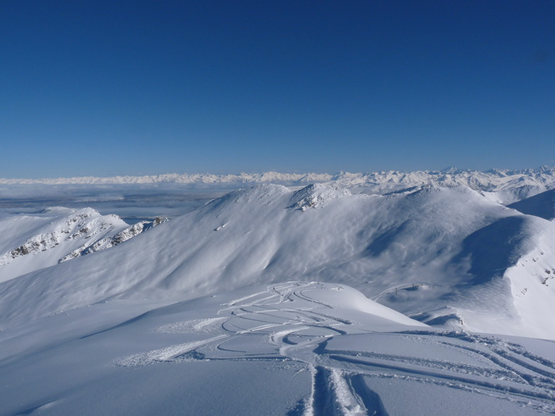 West Ridge, from East Ridge, Mount Dobson