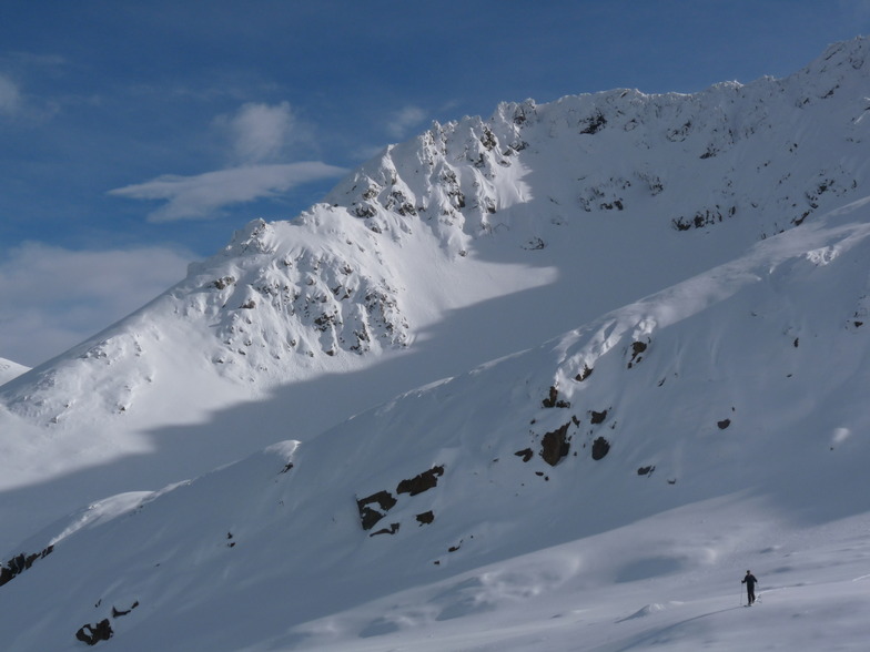 Splitboarding at Fox Peak