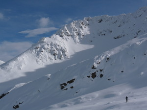 Splitboarding at Fox Peak photo