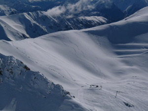 The hike to the ridge, Ohau photo