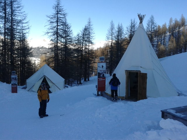 Taking a Break, Serre Chevalier