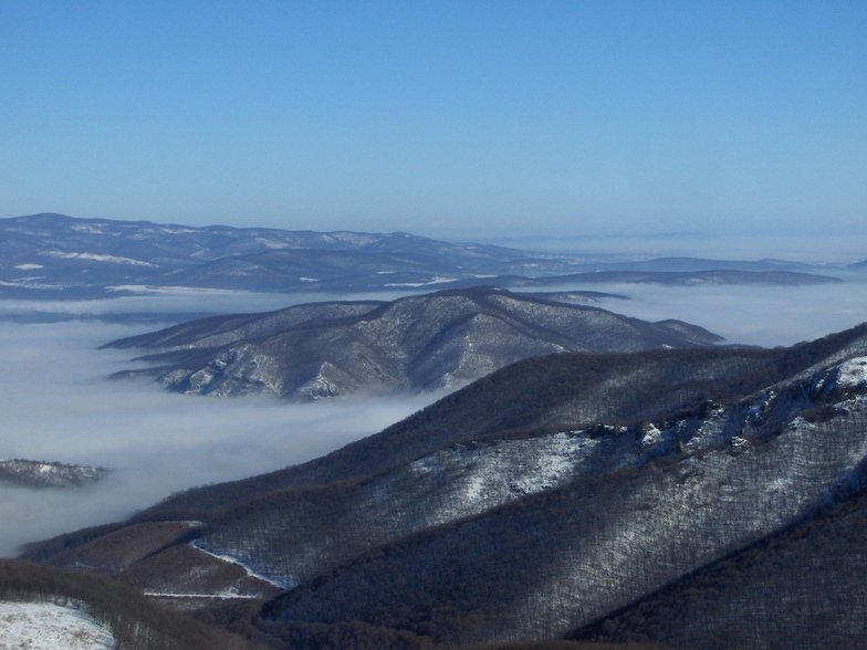 Spectacular view from Dobogókő, Dobogókő Sícentrum