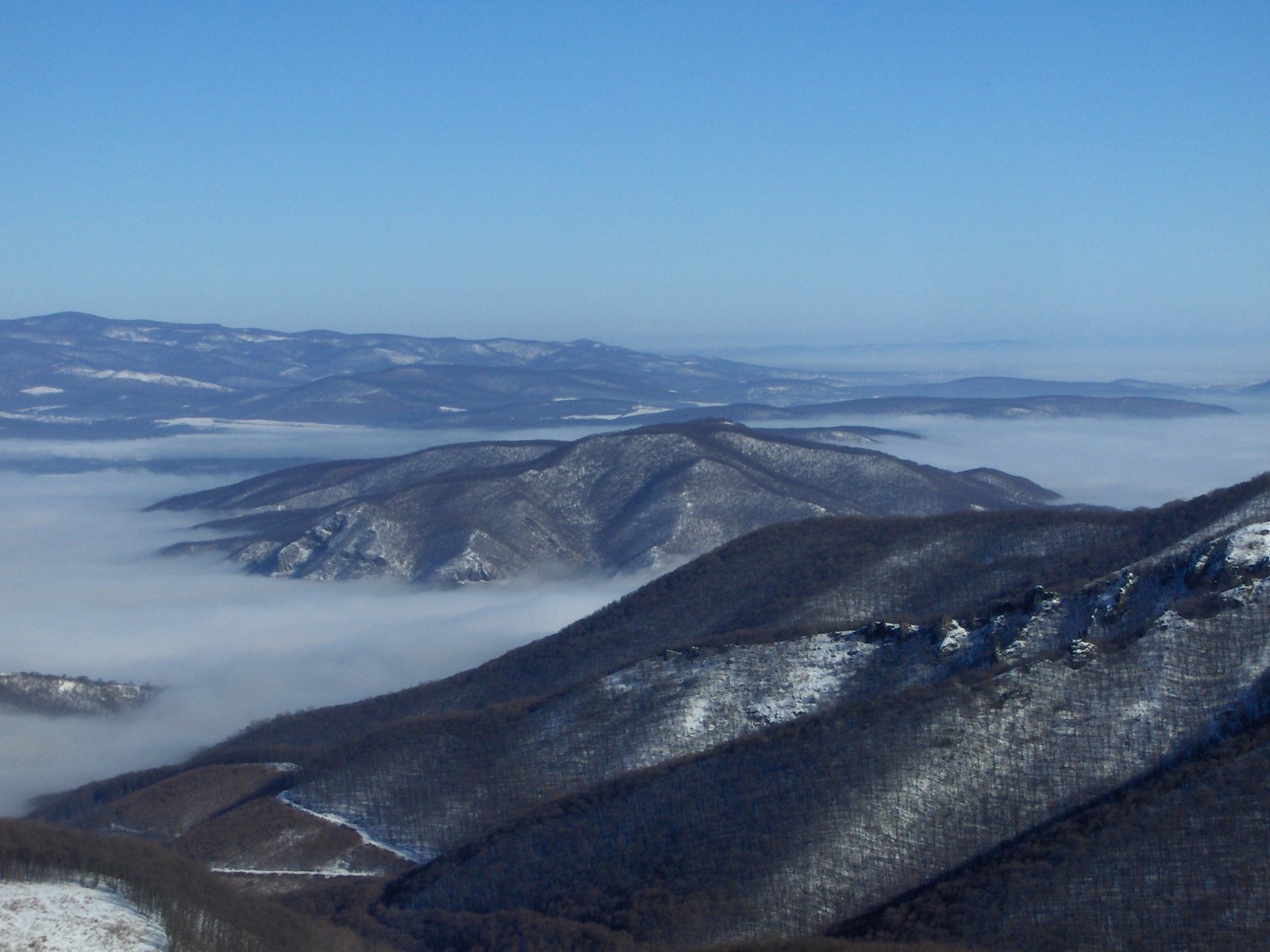 Spectacular view from Dobogókő, Dobogókő Sícentrum