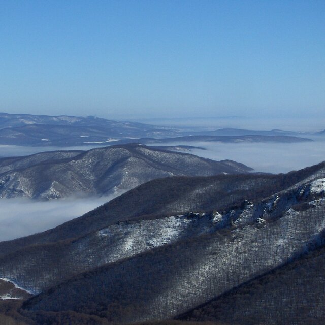 Spectacular view from Dobogókő, Dobogókő Sícentrum