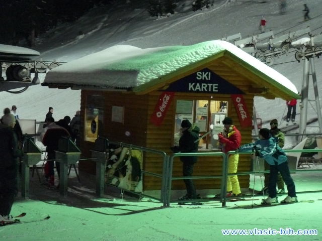 Noćno skijanje, Vlašić