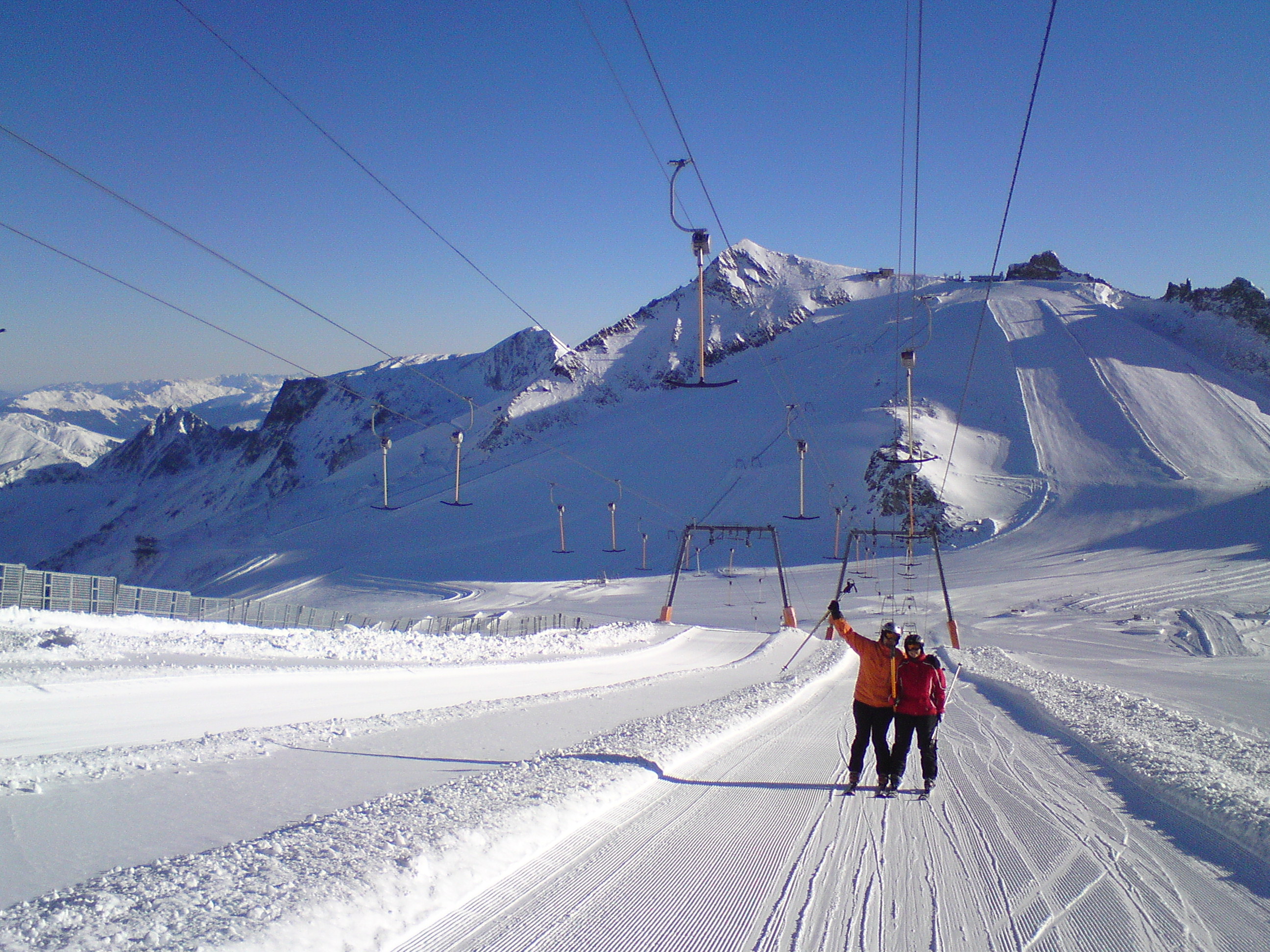 Lucka a Kryštof, Hintertux