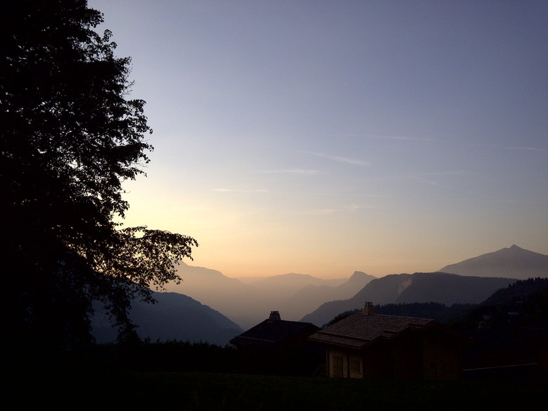Dusk, Les Carroz