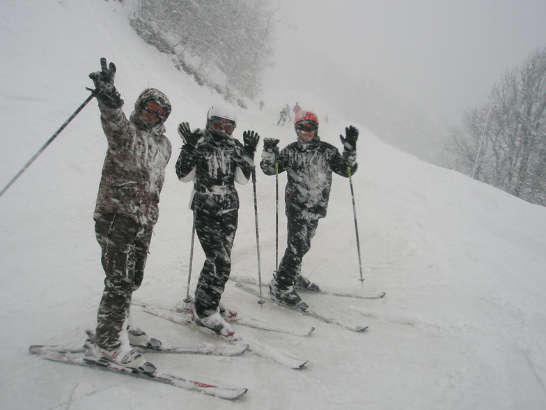 bad weather in Valloire