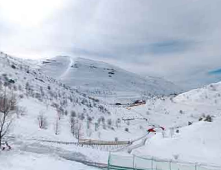 nice day in hermon, Mount Hermon