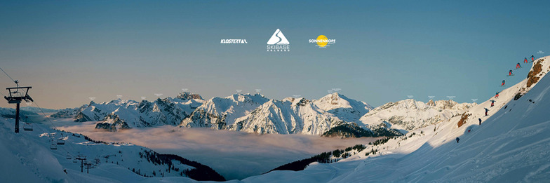 skibase Arlberg Sonnenkopf panorama, Klösterle/Sonnenkopf