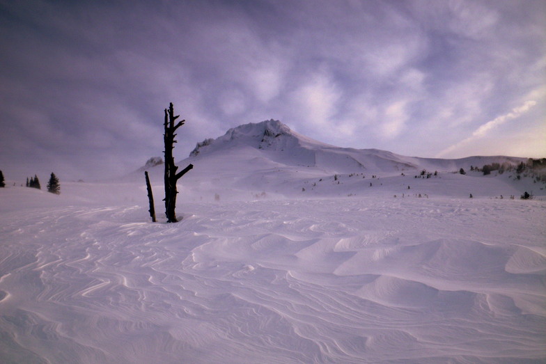 Early Morning MtHood Climb, Timberline