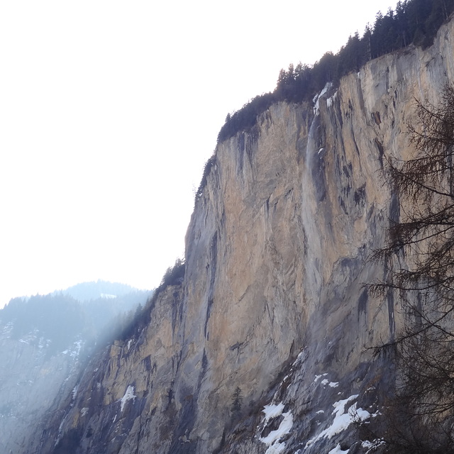 vodopád, Lauterbrunnen