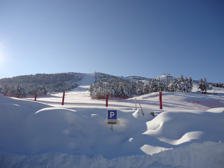 A busy morning on the piste then, Gréolières Les Neiges