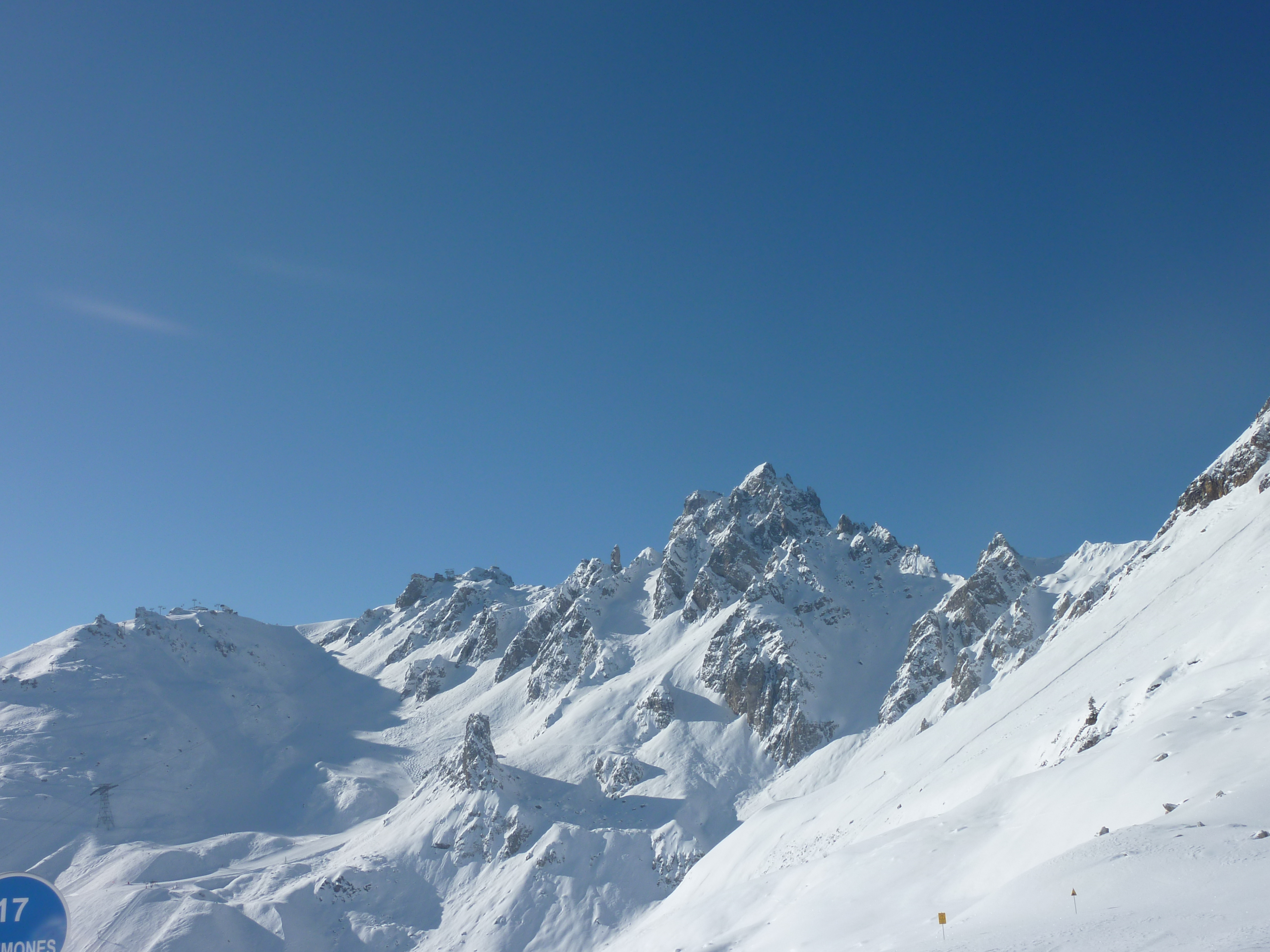 The Dalmatian and Piste Combe Solaire, Courchevel