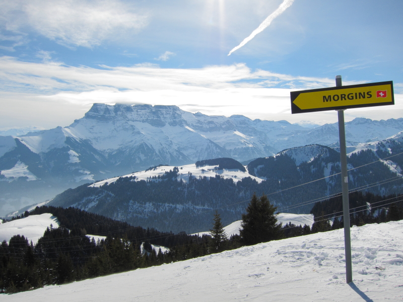 View from Chalet Neuf, Chatel