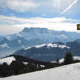 View from Chalet Neuf, Chatel