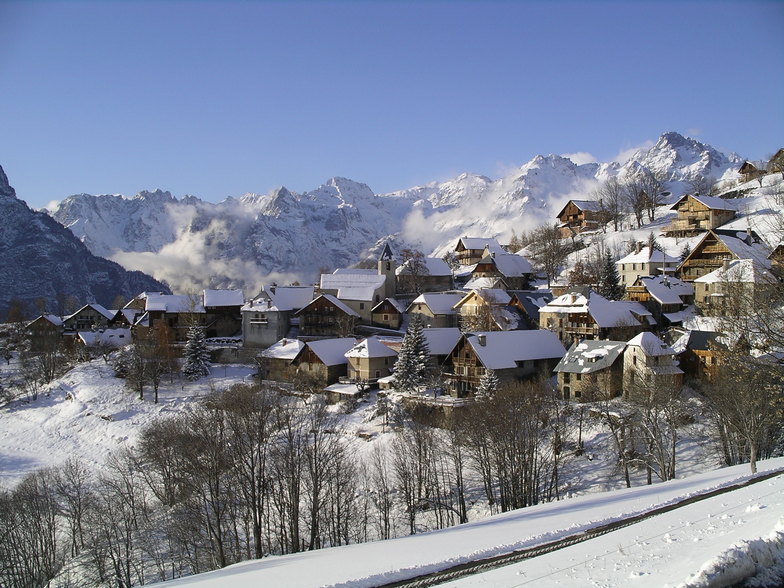 Winter in Villard Reculas, Villard-Reculas