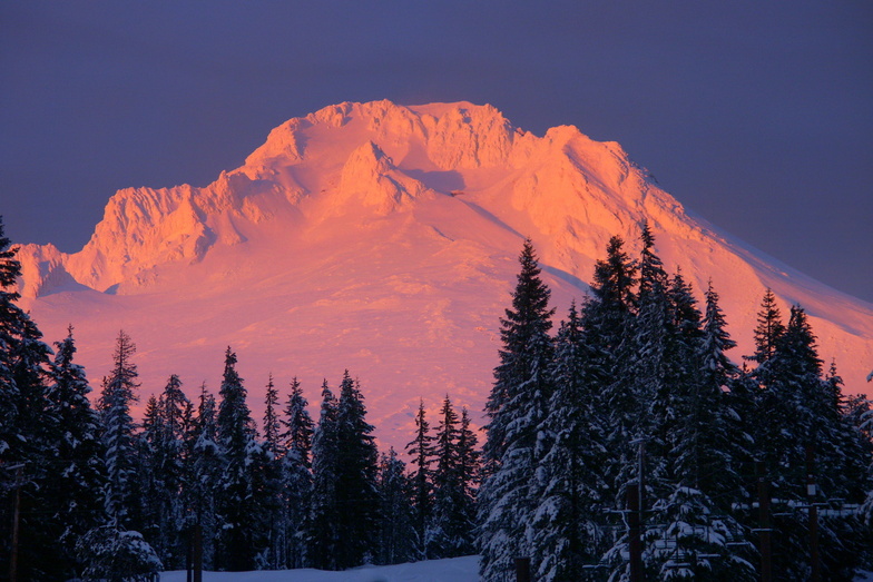 Mt.Hood sunset, Timberline