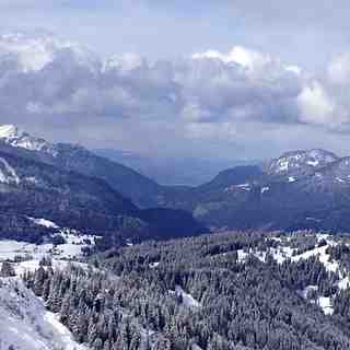 Now that's a view, Morzine