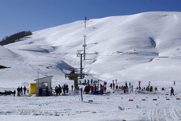 Metsovo Ski Resort snow