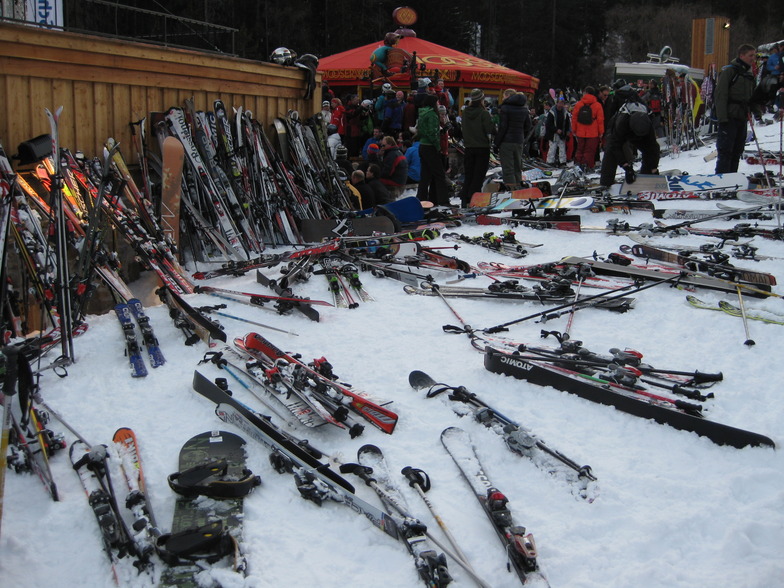 Ski depot at Mooserwirt, St. Anton