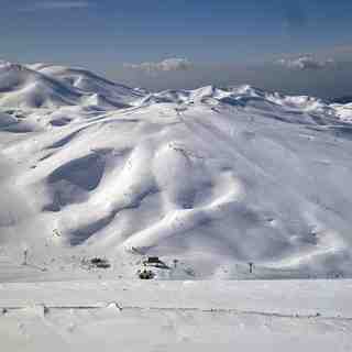 view from Jabal Dib, Mzaar Ski Resort