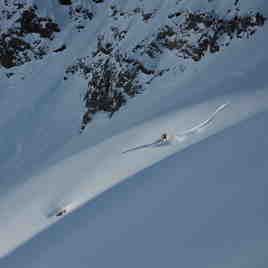 July powder, Puma Lodge - Chilean Heliski