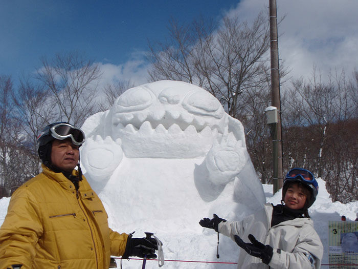 Snow carvings, Hakuba Goryu