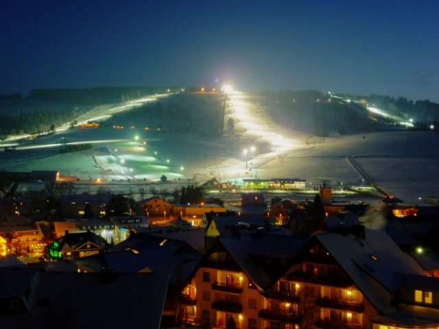 Flutlicht Skigebiet Willingen, Willingen-Upland