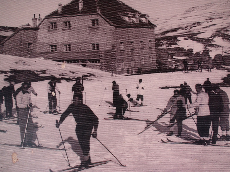 MtErciyes ski house ,year 1950, Erciyes Ski Resort