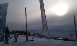 Afternoon Banners, Chamrousse photo